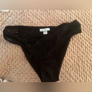 Robin Piccone Black Bikini Bottoms